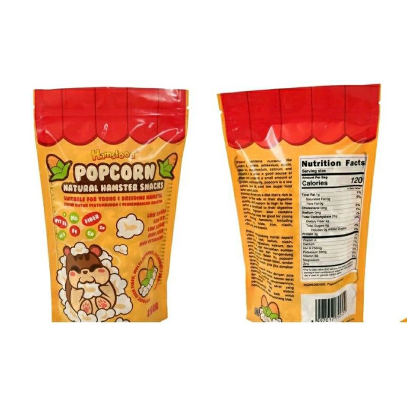 Makanan Hamster Popcorn / Hamsfood Pop Corn