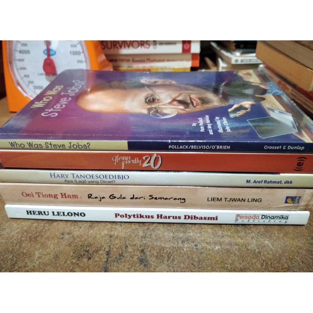 Steve Jobs-Hary Tanoe-Oei Tiong Ham-Biography
