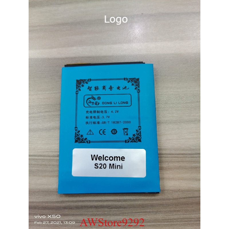 Mcom Battery Batre Baterai Double Power Mcom Welcome S20 Mini