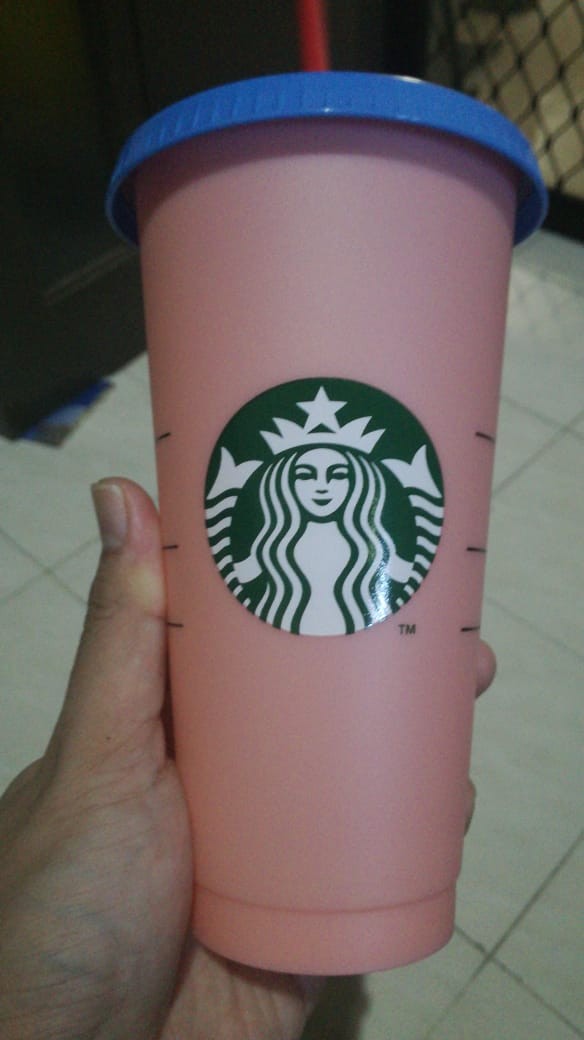 Reusable Cup Starbucks - Color Changing Cups Ori 100%