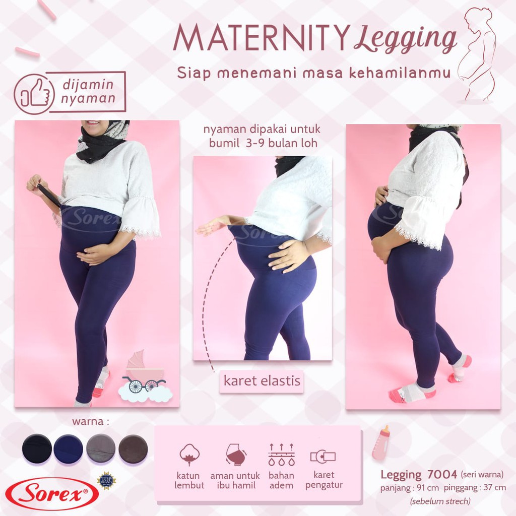 RC SOREX LEGGING HAMIL PANJANG 7004 MATERNITY