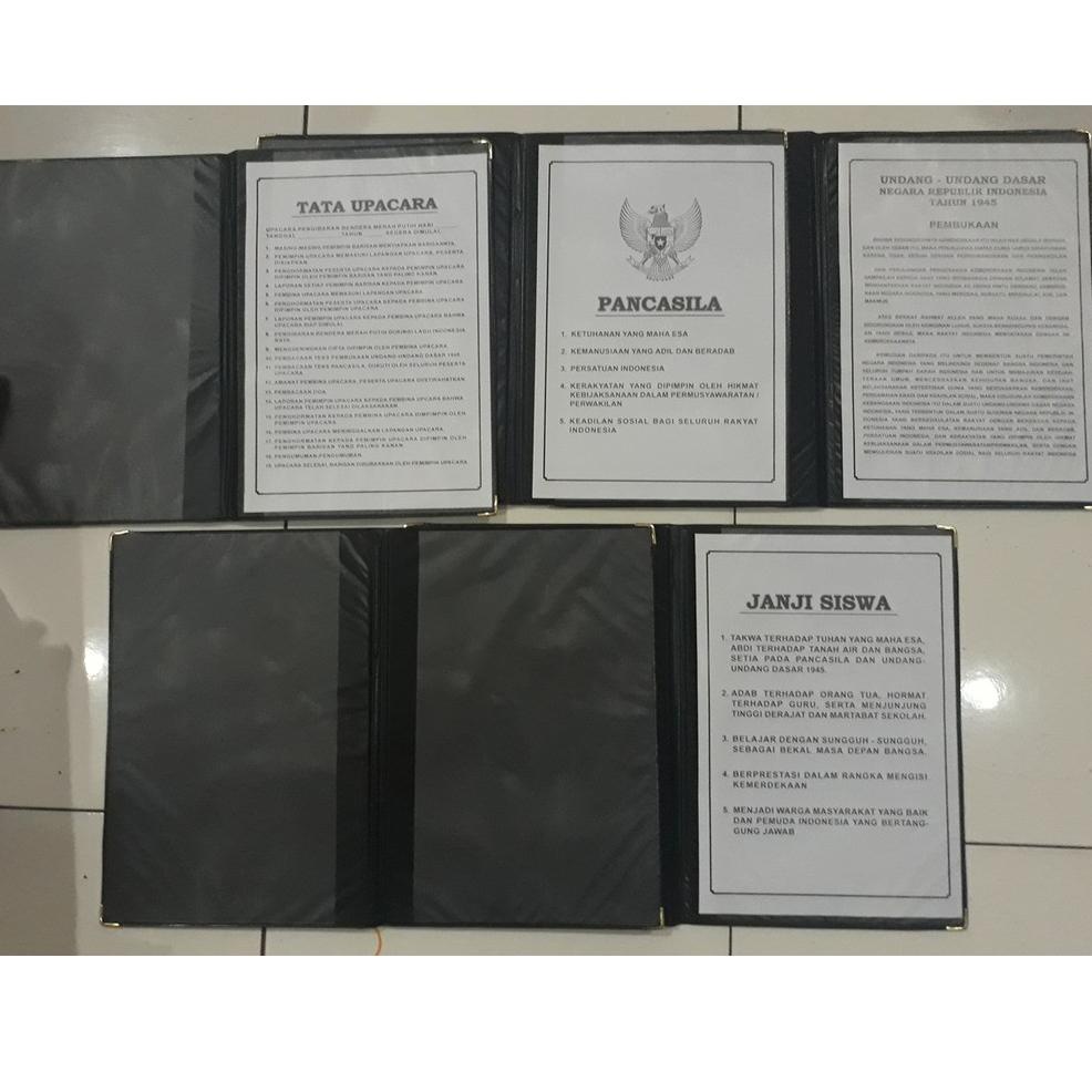 

Produk Terbatas | CnM Map Upacara Bendera (isi 7 Map) Tanpa Slempang |Stok@banyak