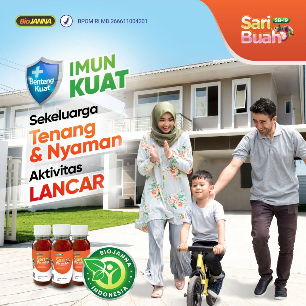 SARI BUAH SB19 MINUMAN KESEHATAN BIOJANNA IMUNITAS TUBUH