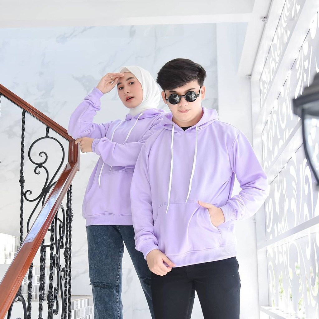 Natural Hoodie BASIC || SWEATER POLOS PRIA DAN WANITA