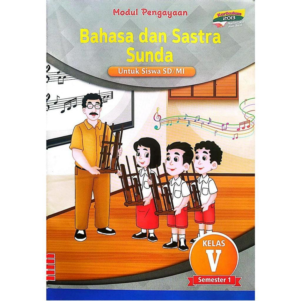 Buku Modul Pengajaran/LKS Bahasa Sunda Kelas 5 SD/MI Semester 1 Kurikulum 2013