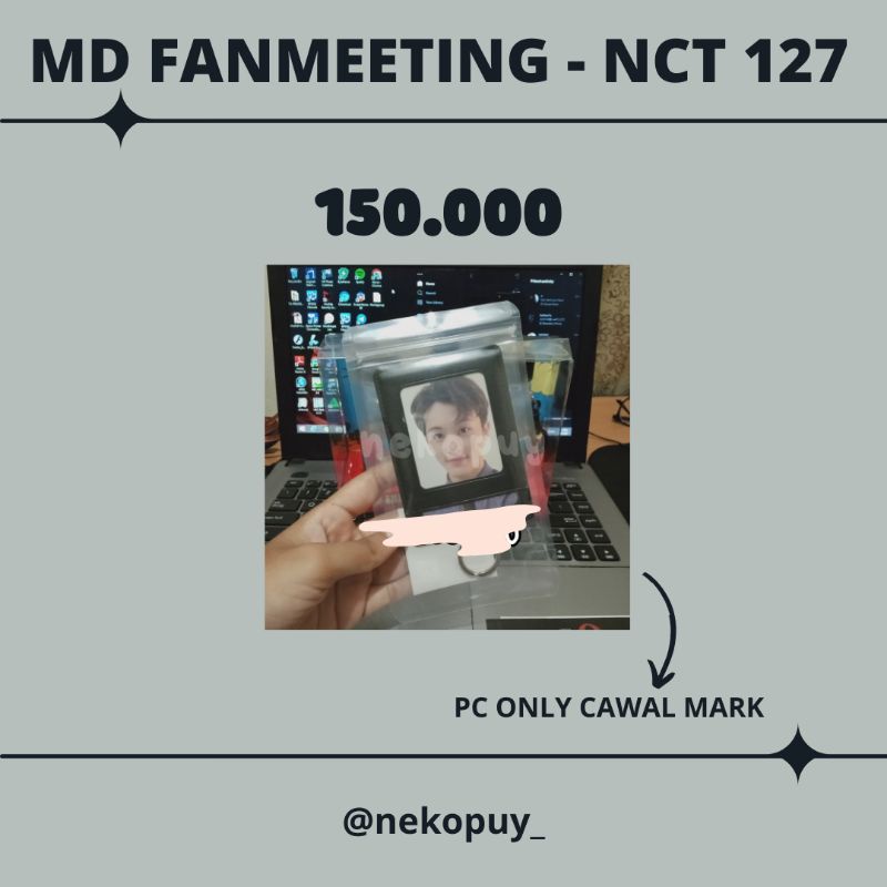 PC ONLY CARD WALLET (CAWAL) MARK - FANMEETING NCT 127