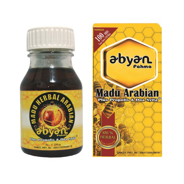 Madu Hitam Pahit Abyan Plus Propolis dan Doa Syifa