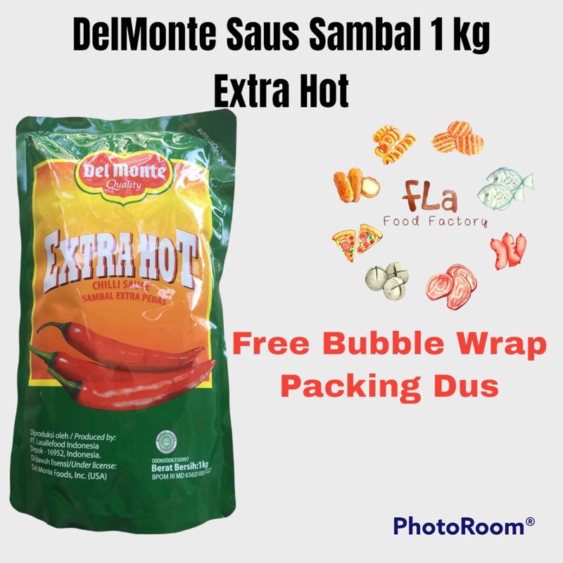 

Bahan Makanan / Saus Sambal / Extra Hot / DelMonte/1kg