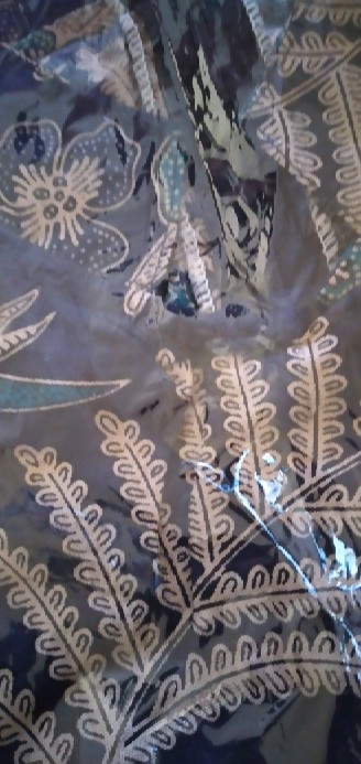 M-l-xl-xxl Batik Tunik Wanita Asj Sa Hrb026 Kenongo Pekalongan Sogan Tulis