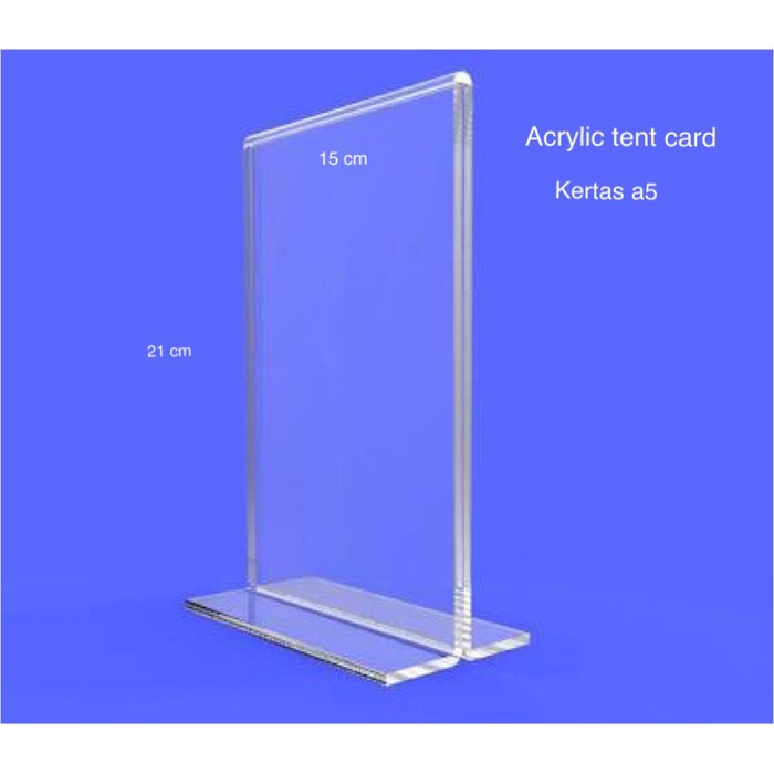 

Termurah acrylic/akrilik tent card A5 Terlaris