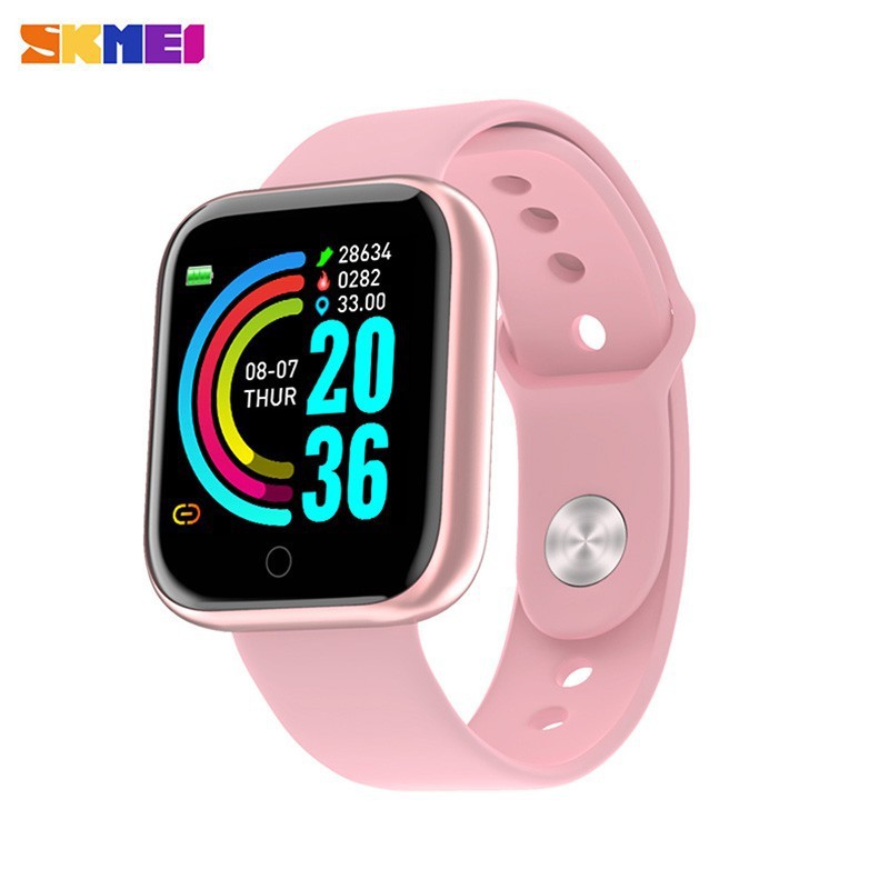 (PROMO) Y68 Jam Tangan Digital Jam Tangan Pria Wanit Smartwatch Modern Bluetooth Untuk Sport Hitung Langkah Detak Jantung DLL