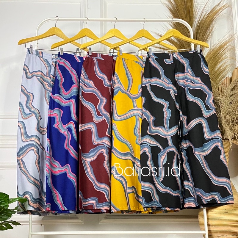 premium kulot kancing rayon / kulot vanessa