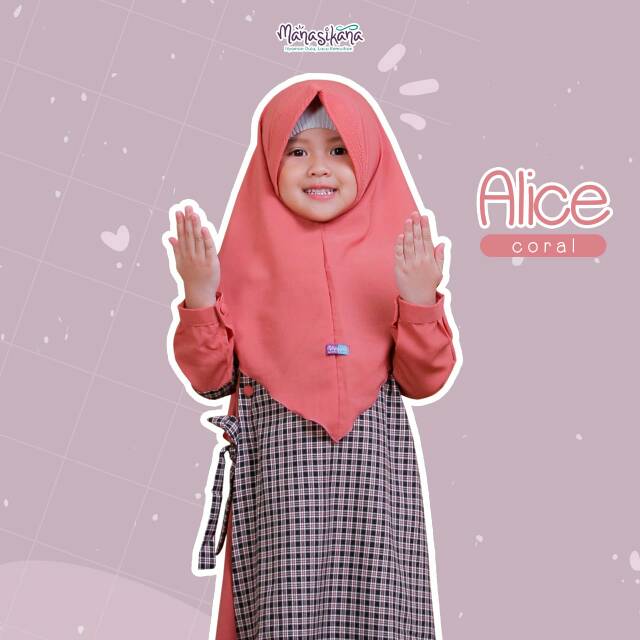 Alice set/gamis anak/gamis balita/gamis baby