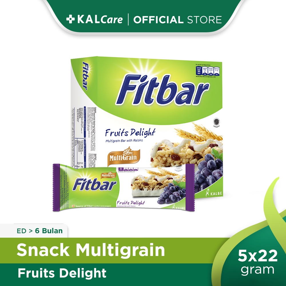 

Fitbar Multigrain Fruits Delight 5x22gr