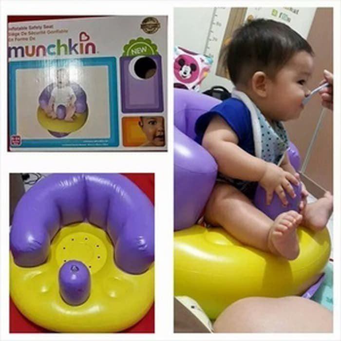 KURSI BAYI TIUP BABYGROW INFLATABLE BABY CHAIR KURSI KARET KURSI BAYI KURSI TIUP BAYI