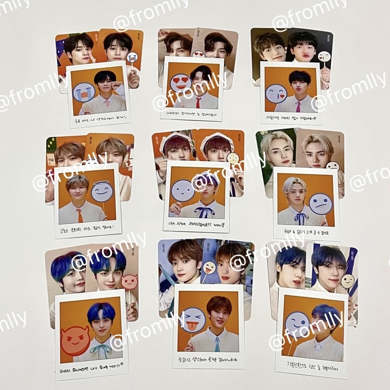 [READY] CRAVITY C-DELIVERY FANMEETING MD MEMBER SHARING SET Photocard + Polaroid + Postcard Serim Al