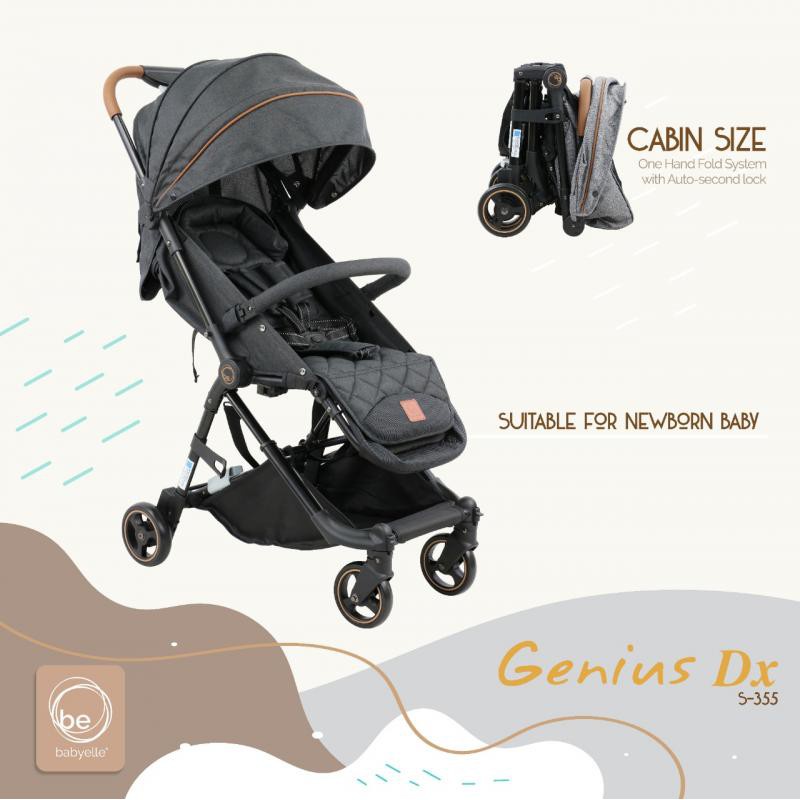 MKS - Stroller Cabin Size Babyelle Genius DX S355 Baby Elle Kereta Bayi Reversible Hadap Ibu