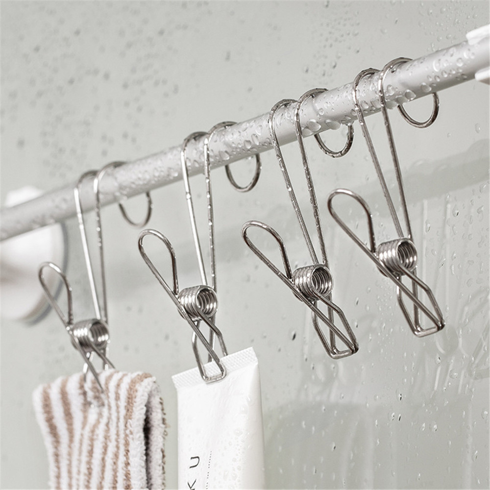 【COD Tangding】Klip Hook Line Bahan Stainless Steel Untuk Penyimpanan Data