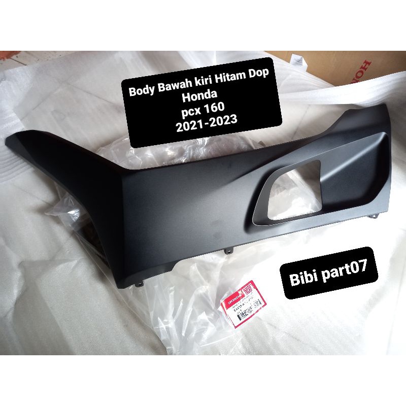 Body Bawah kiri Hitam Dop Pcx 160.