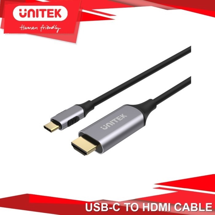 UNITEK V1125A USB-C to HDMI 4K 60Hz 2.0 1.8M Cable