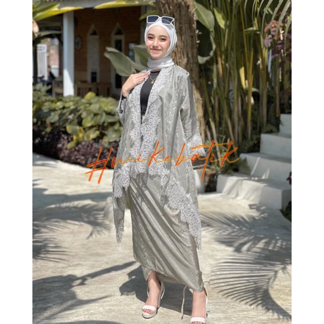 WIKE BATIK | ONLY OUTER POLOS NAGITA LACE RENDA VISCOSE | BATIK TRUSMI