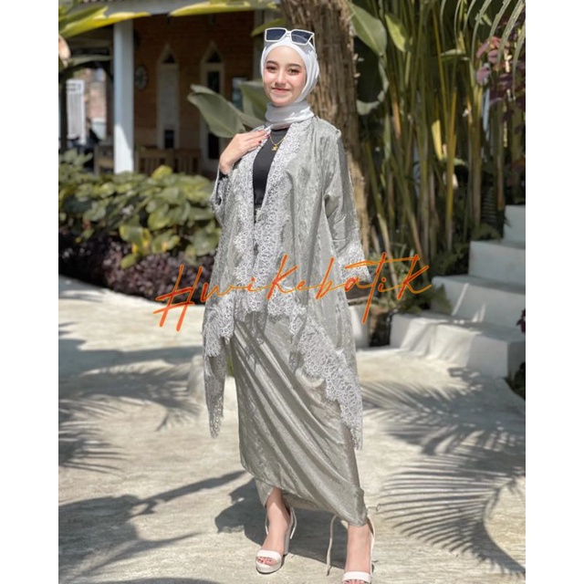 BATIK TRUSMI | ONLY OUTER POLOS NAGITA LACE RENDA VISCOSE