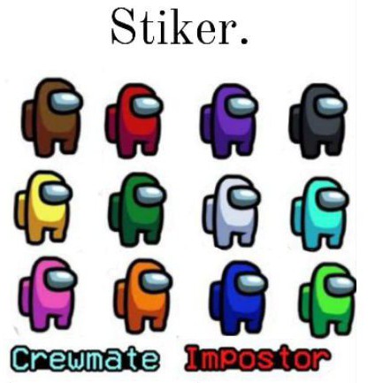 

[COD] Stiker tumblr Among us kekinian