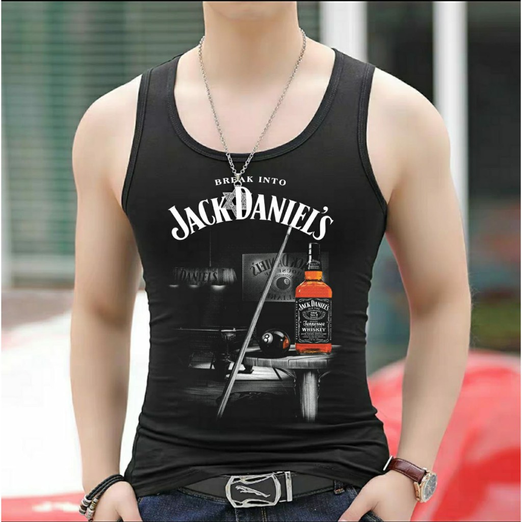 AMOSJKT28.SINGLET MOTIF JACK/SINGLET DEWASA/SINGLET PRIA