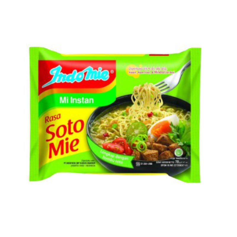 

Indomie Soto Ecer Satuan