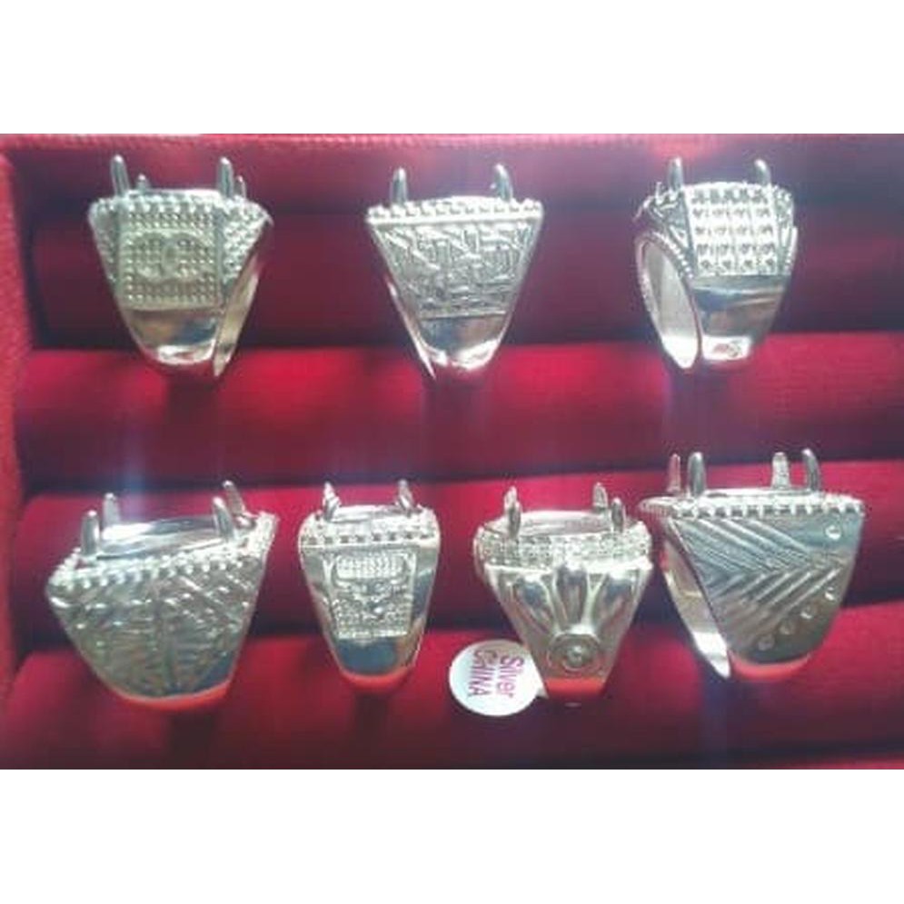 Promo Cincin Silver China - Emban Ikatan Cangkang - Perak China