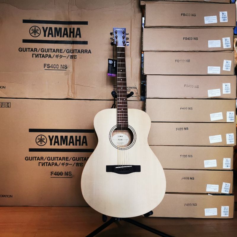 Gitar Yamaha FS400 Original Akustik FS 400 gratis softcase dan strap termurah
