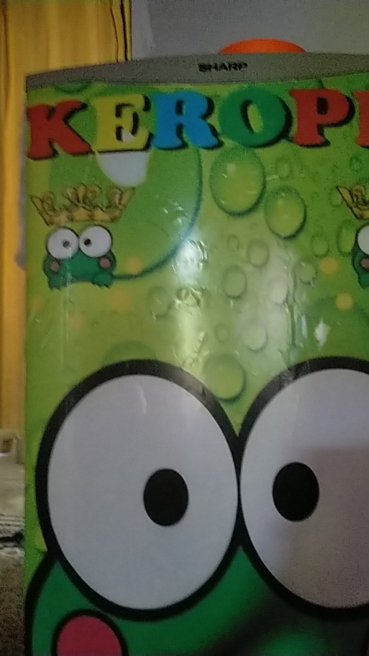 Henddia Stiker Kulkas 1pintu Motif Keropi Murah Terlaris