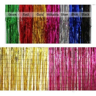  Tirai  Foil  Rumbai Curtain Slinger Foil  Backdrop Foil  