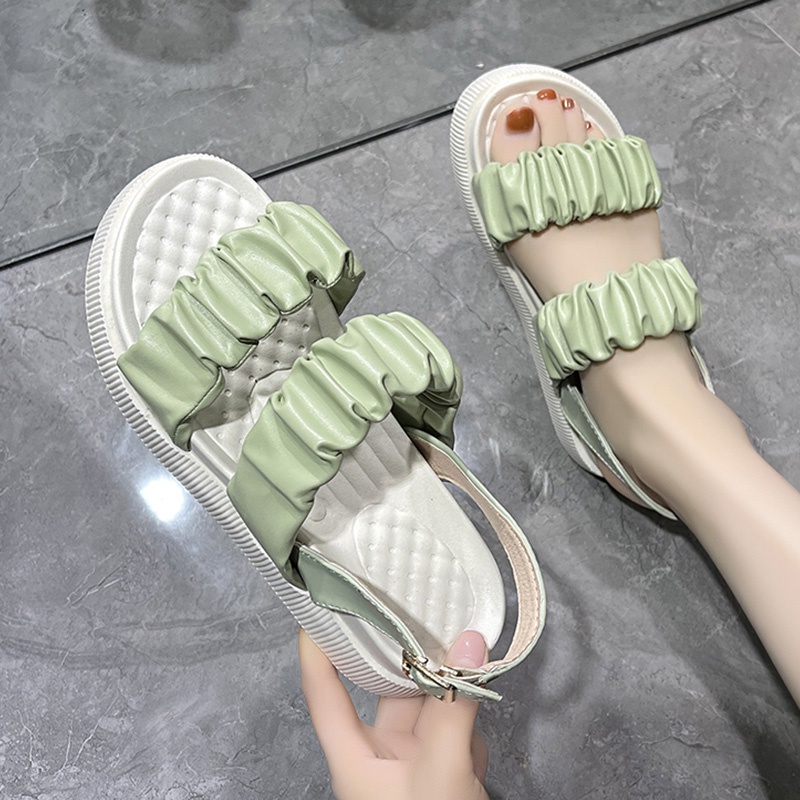 [DREAM] 168 Sepatu Sandal Wedges Wanita Import Premium Quality