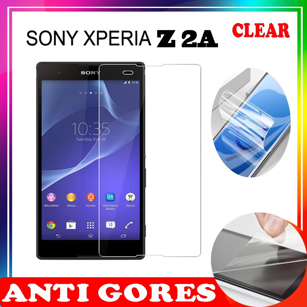 Anti Gores Samsung s6 Edge S7 Sony C3/C3 Dual T3 MR Z2A Xiaomi Redmi 1S 2S Screenguard Pelindung Layar Gadget Antigores Screen Protector HP Handphone Screen Clear Bening