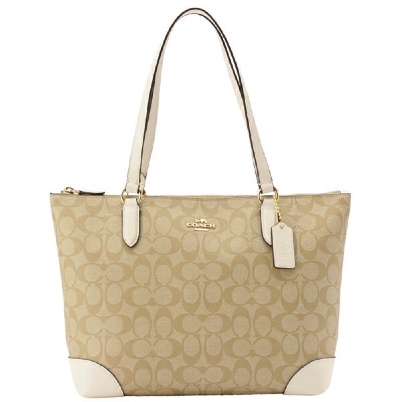 coach signature tote bag cus tiara