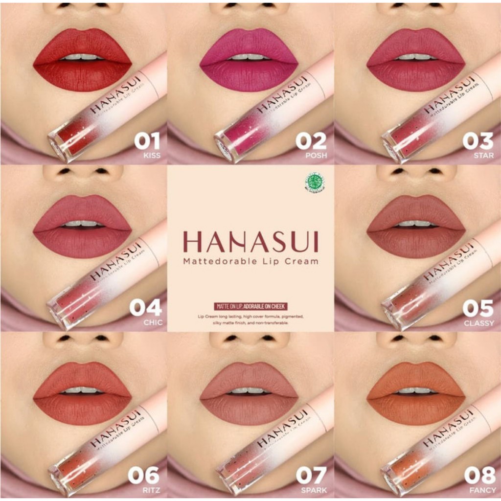 HANASUI LIP CREAM MATTEADDORABLE