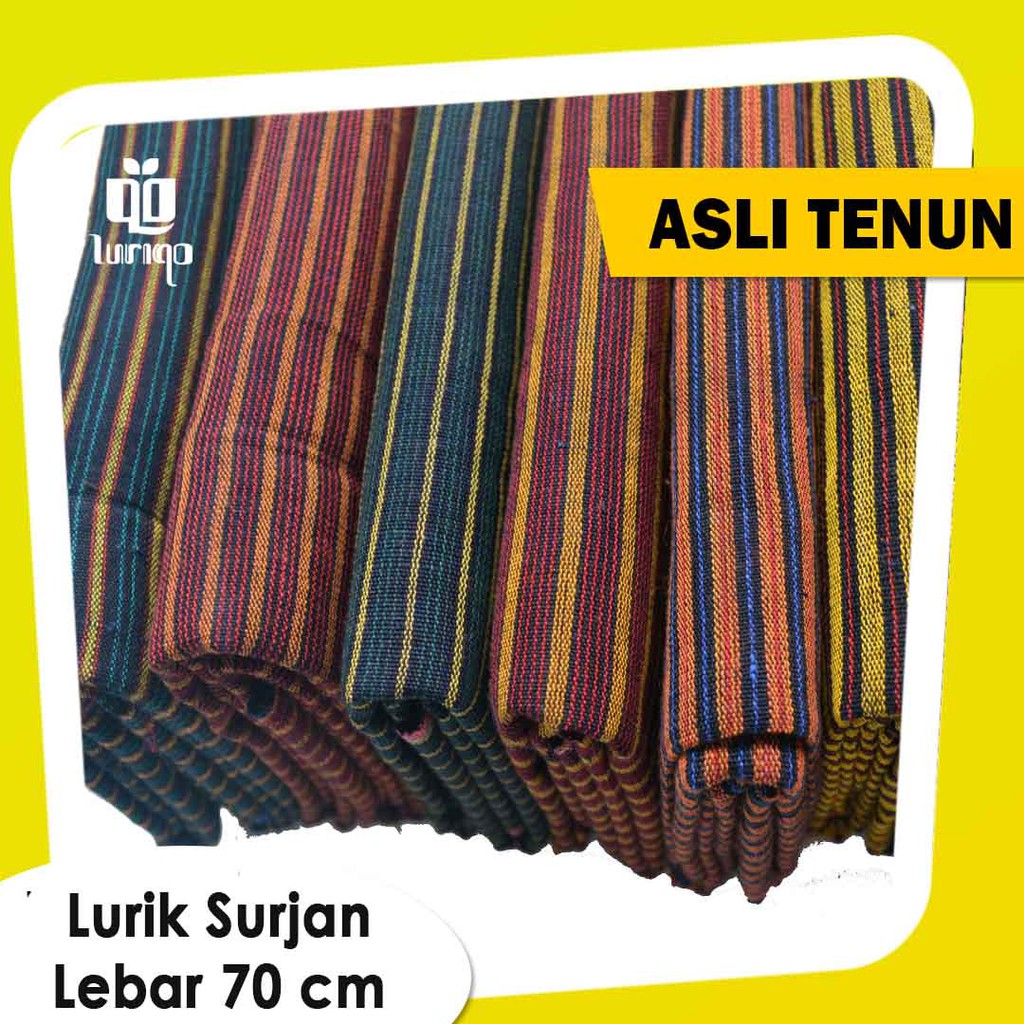 Jual Kain Lurik Bahan Beskap Surjan Sorjan Kebaya Kutu Baru Kemeja Pria