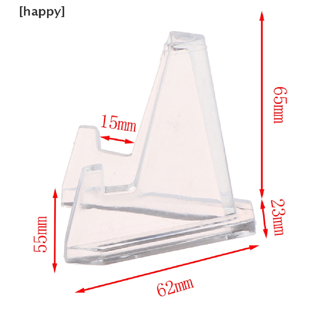 Ha 1pc Stand Display Holder Koinmedalikartu Id 65mm Untuk Koleksi