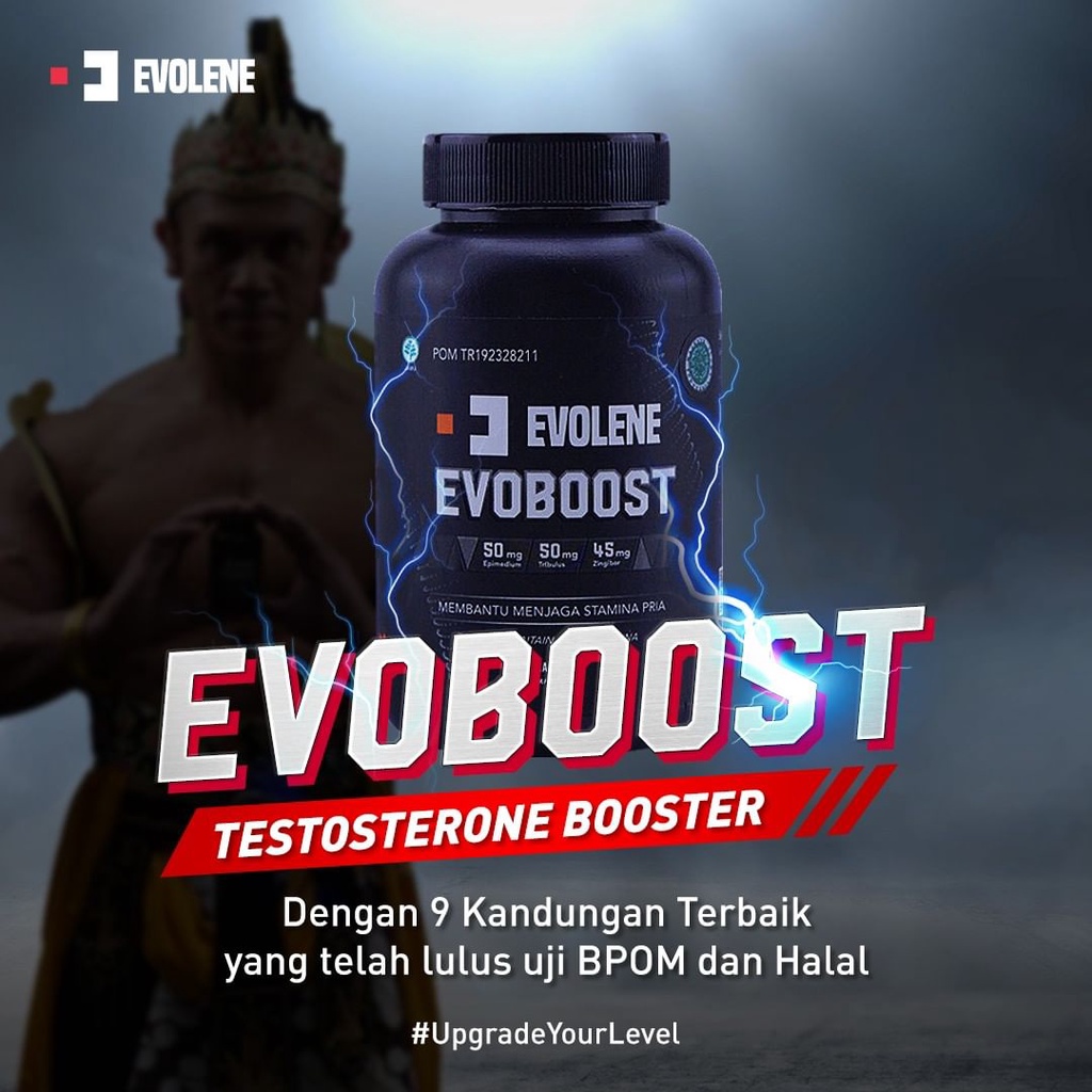 Evolene Evoboost 60 Capsule Testo Booster Testosteron