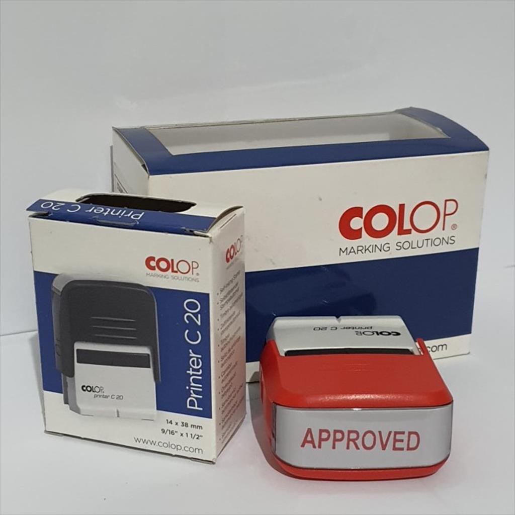 

Stamp Colop Printer C 20: Approved (Red)