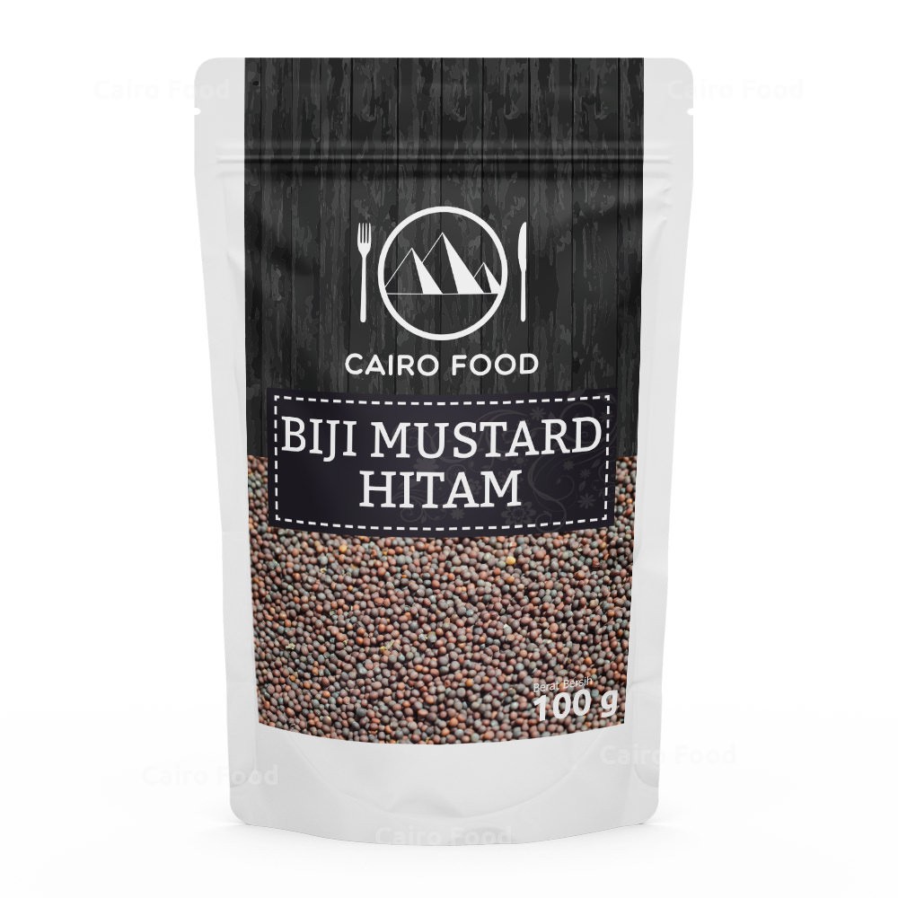 

Cairo Food Biji Mustard Hitam Bubuk - 100 Gram