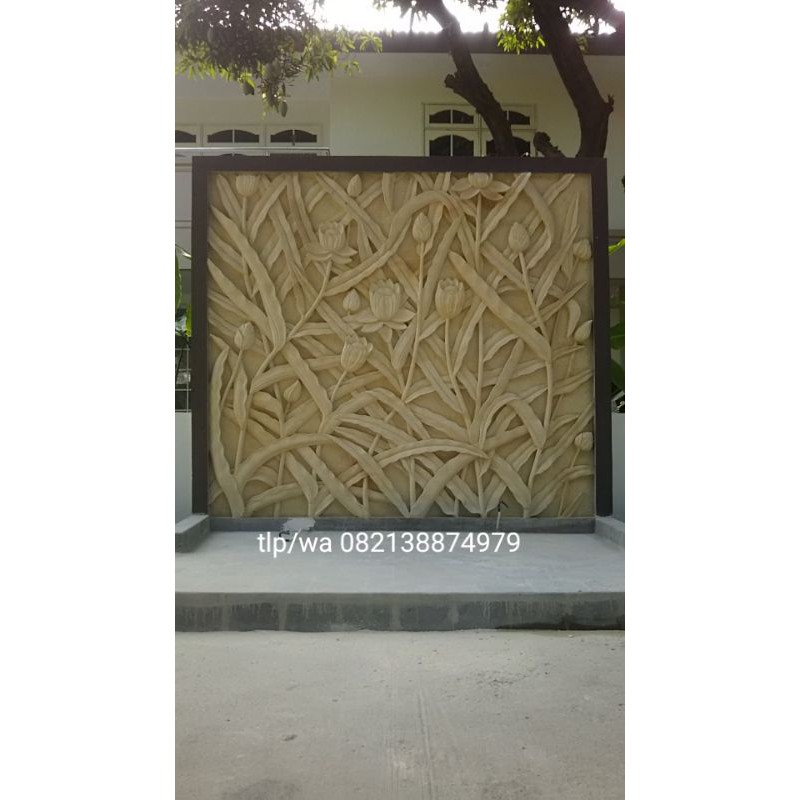 relief batu paras jogya