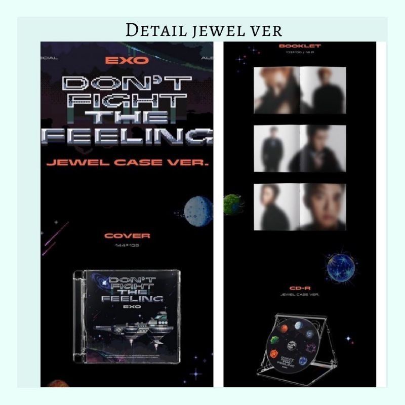 Pelunasan album exo Jewel Ver