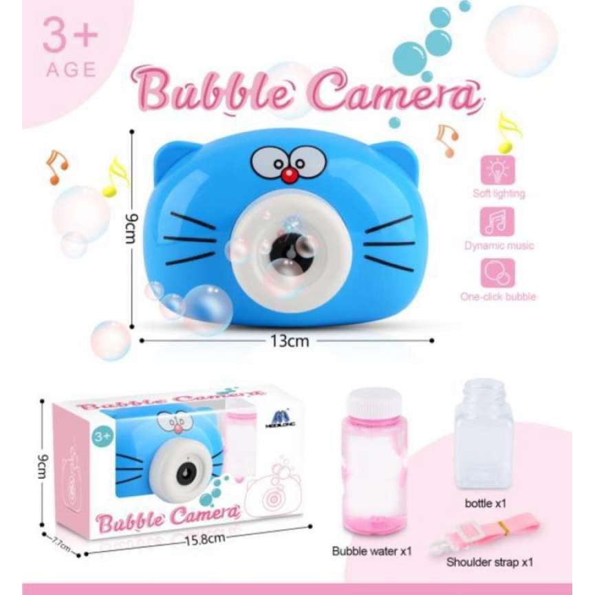 BUBBLE CAMERA ELEKTRIK FREE BUBBLE 628