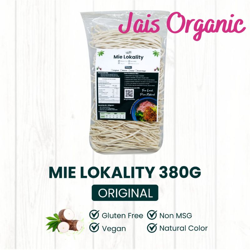 Mie Lokality Gluten Free Noodle 400 gram