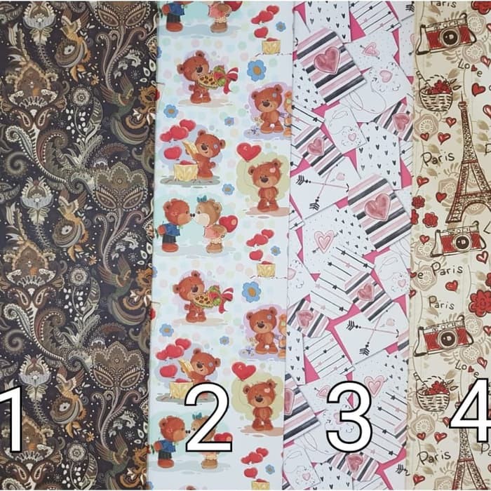 

Kertas Kado bed cover