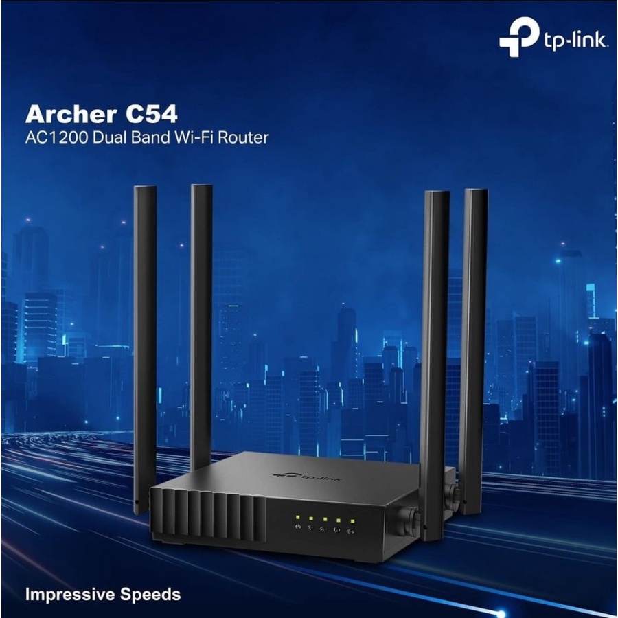 Tp-Link Archer C54 AC1200 Dual-Band Wi-Fi Router TpLink Archer C 54