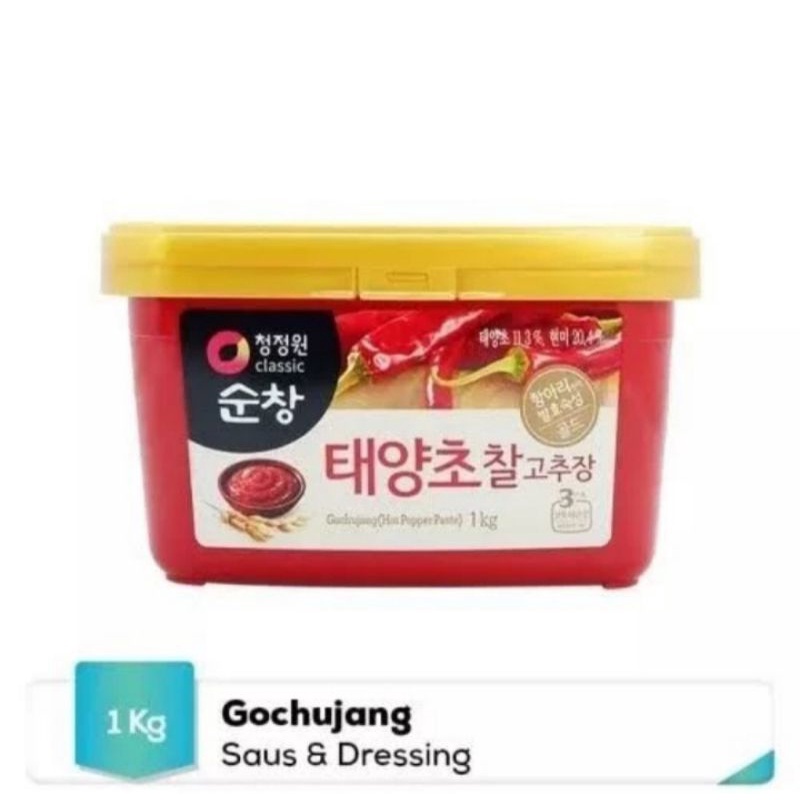 

Gochujang saus sambal korea 1kg / hot pepper paste 1kg