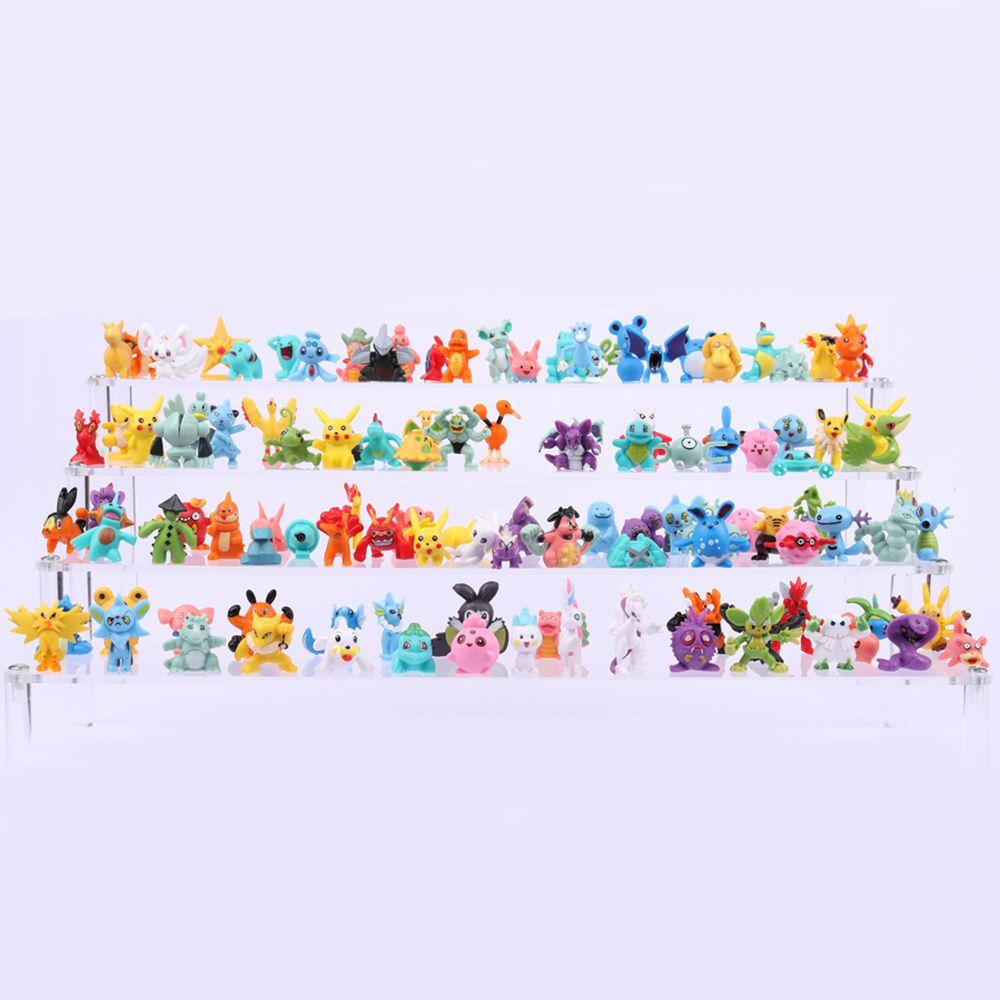 Nanas 24pcs Pokemon Xmas Mainan Anak Anime Figure Action Figure Toys